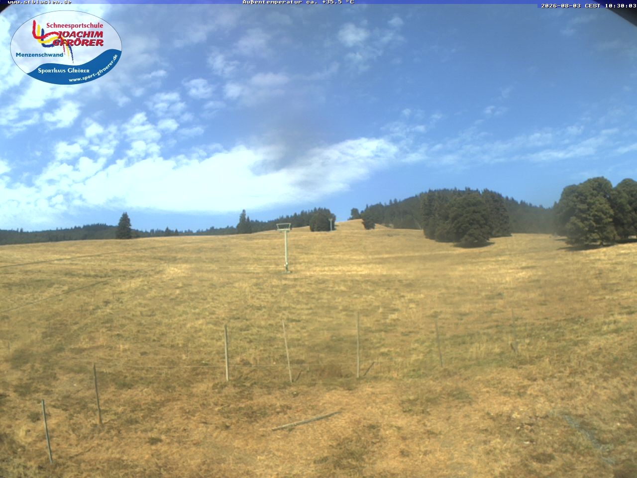 Archived image Webcam Ski lift Schwinbach