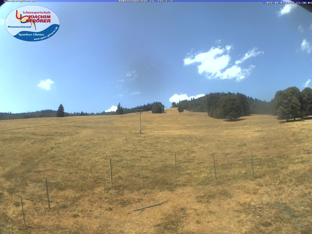 Archived image Webcam Ski lift Schwinbach