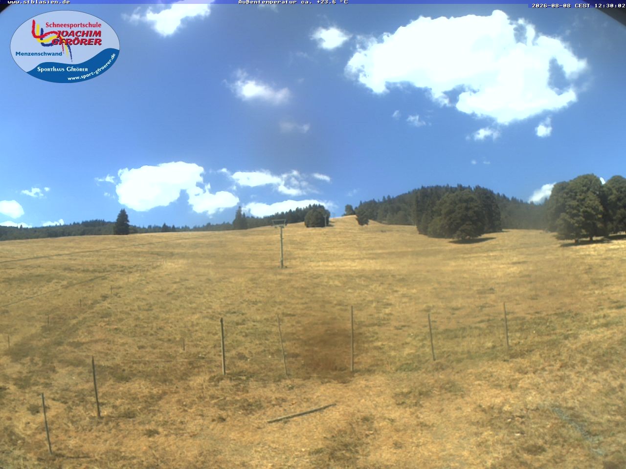 Archived image Webcam Ski lift Schwinbach