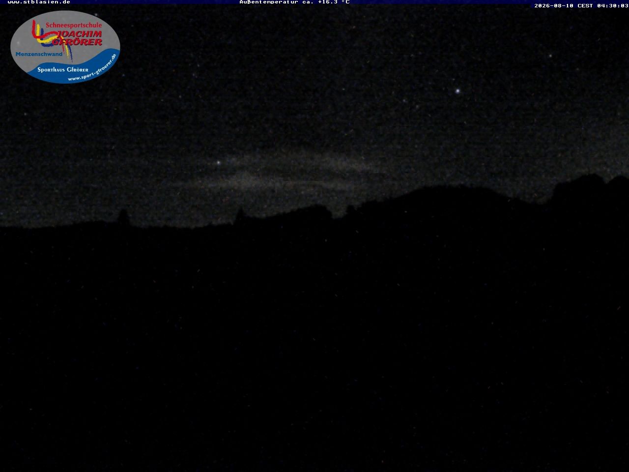 Archived image Webcam Ski lift Schwinbach