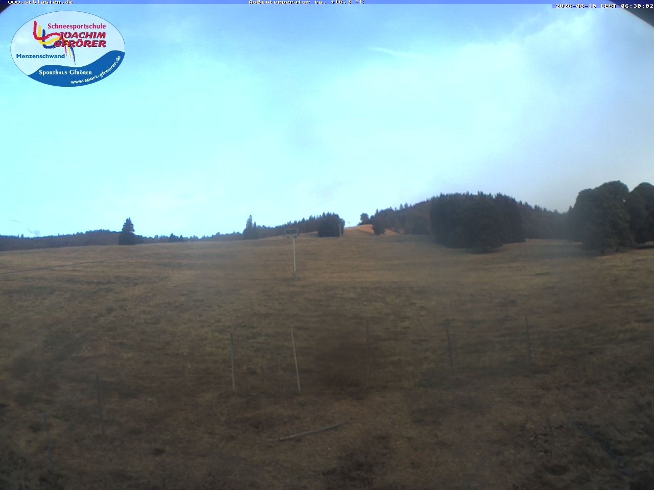 Archived image Webcam Ski lift Schwinbach