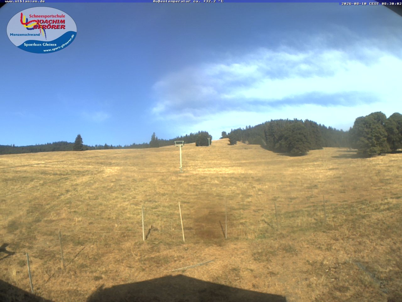 Archived image Webcam Ski lift Schwinbach