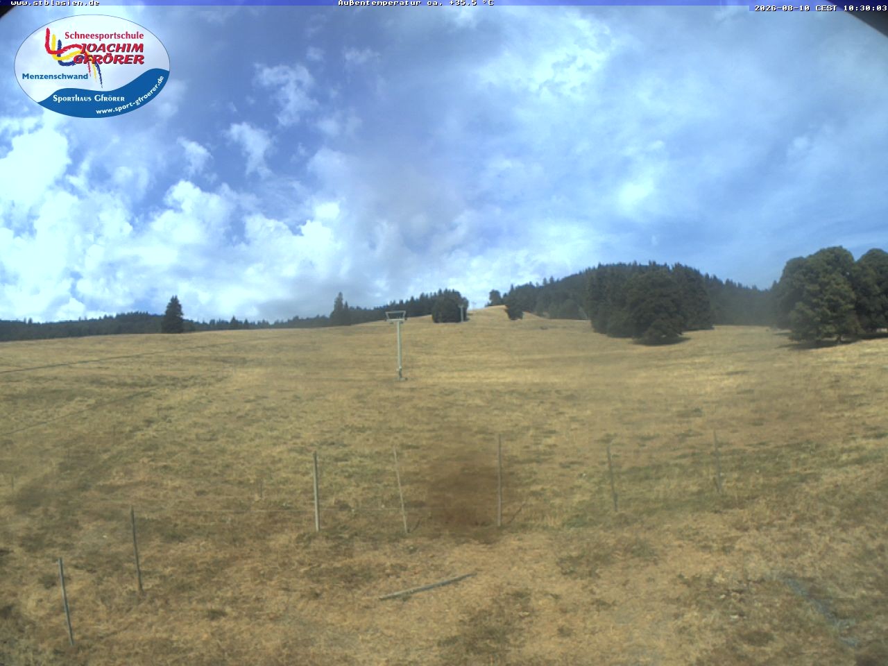 Archived image Webcam Ski lift Schwinbach