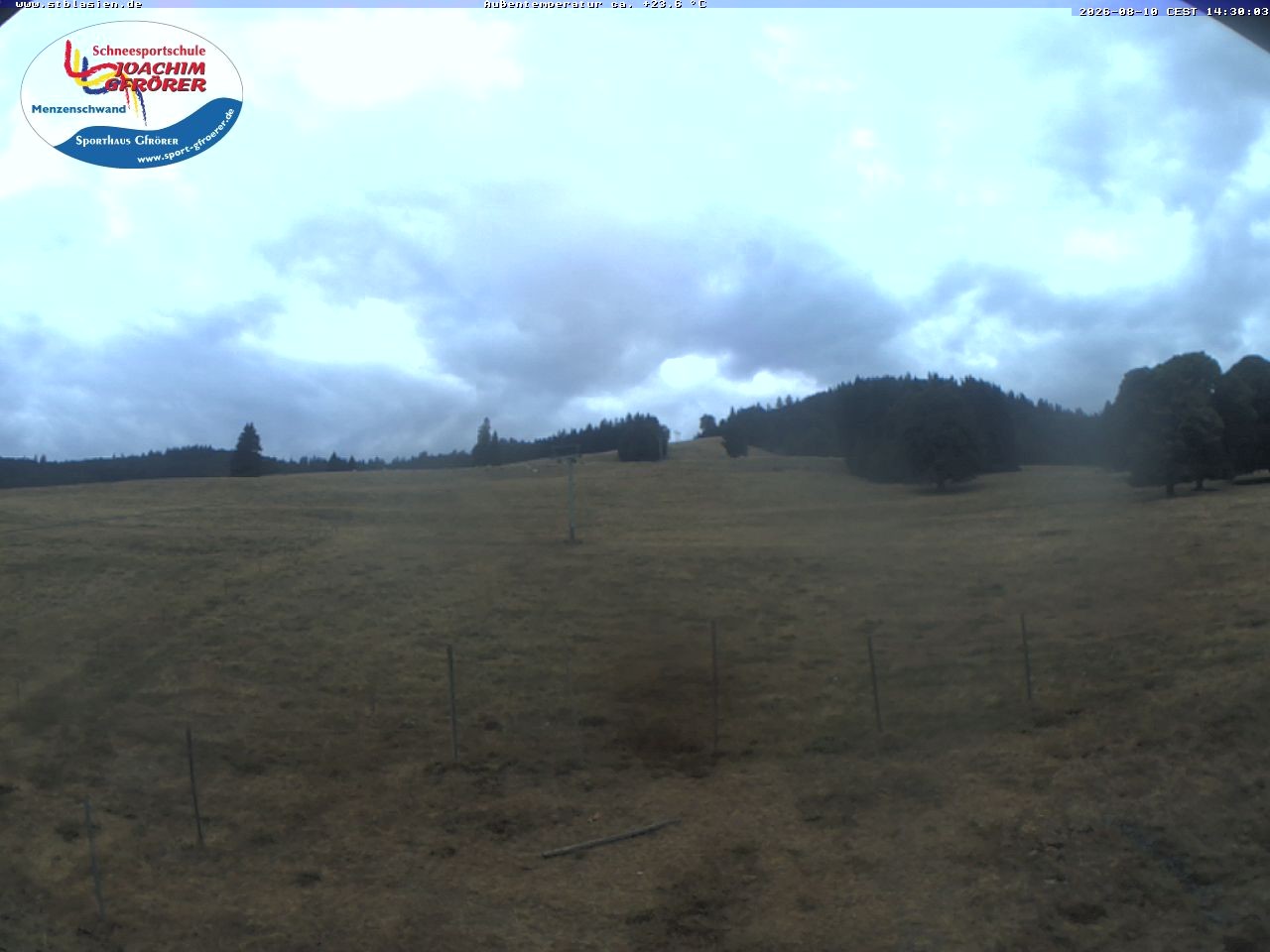 Archived image Webcam Ski lift Schwinbach