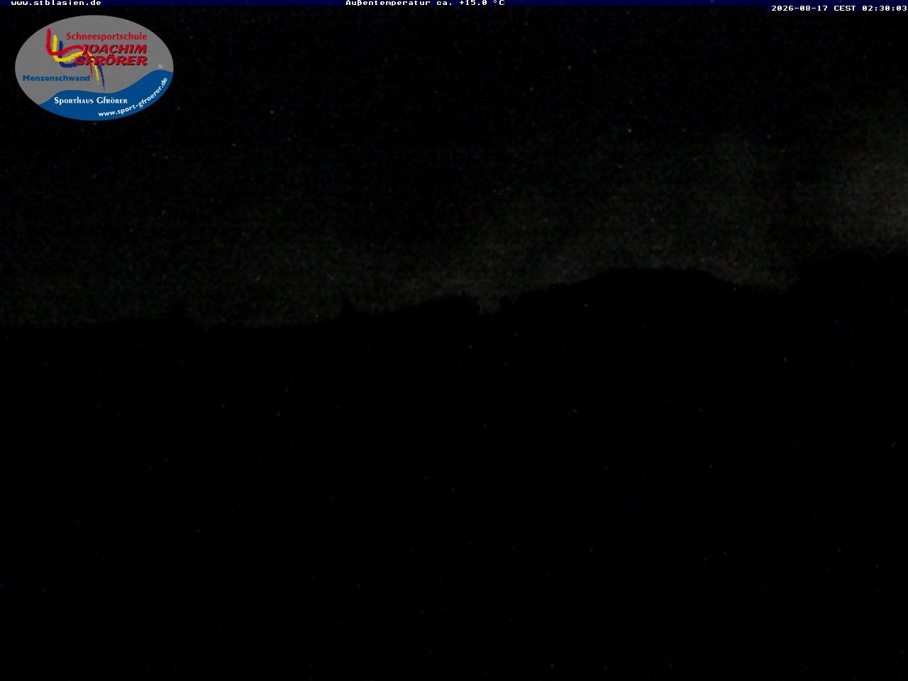Archived image Webcam Ski lift Schwinbach
