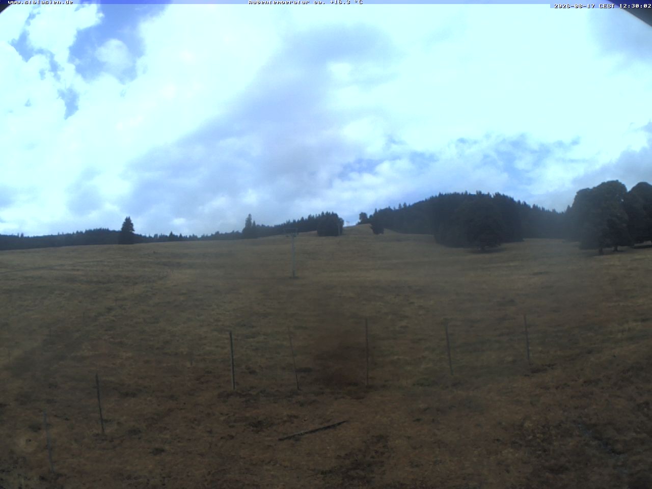 Archived image Webcam Ski lift Schwinbach