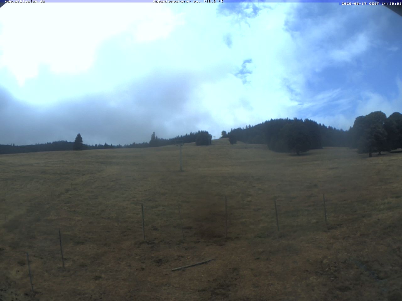 Archived image Webcam Ski lift Schwinbach