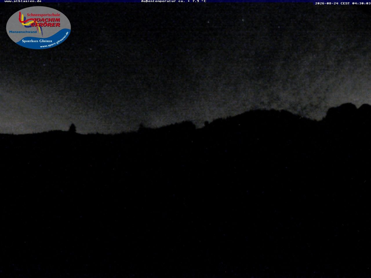 Archived image Webcam Ski lift Schwinbach