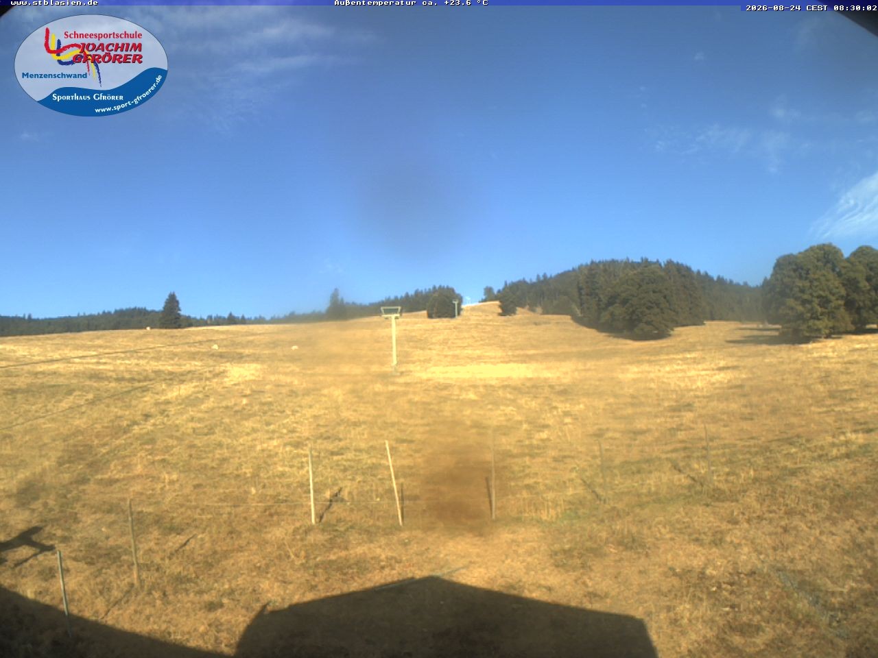 Archived image Webcam Ski lift Schwinbach