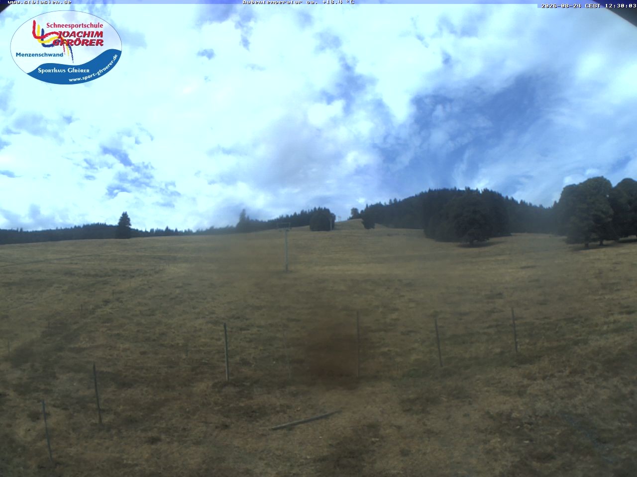 Archived image Webcam Ski lift Schwinbach