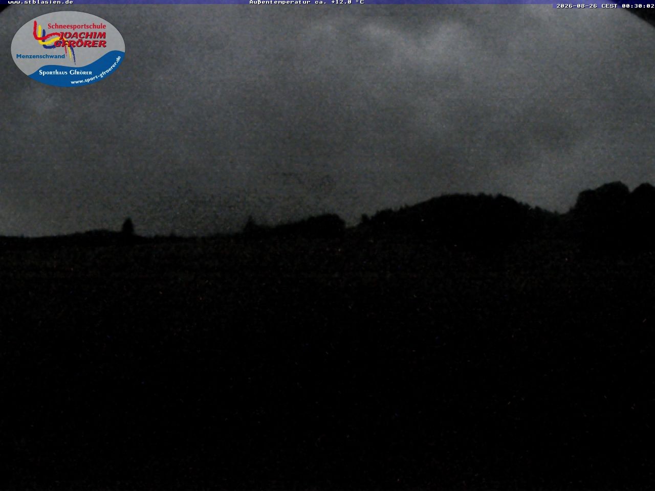 Archived image Webcam Ski lift Schwinbach