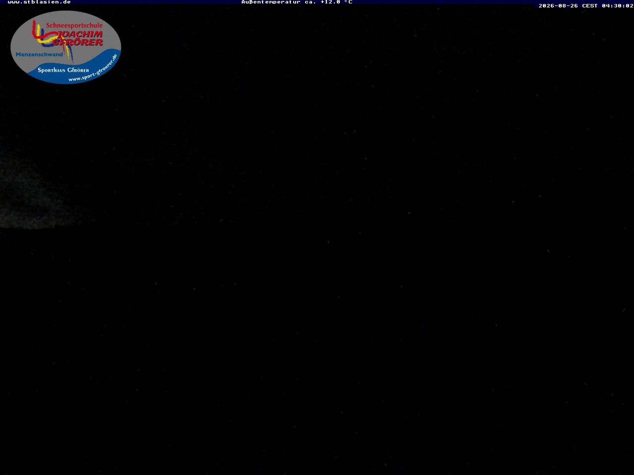 Archived image Webcam Ski lift Schwinbach