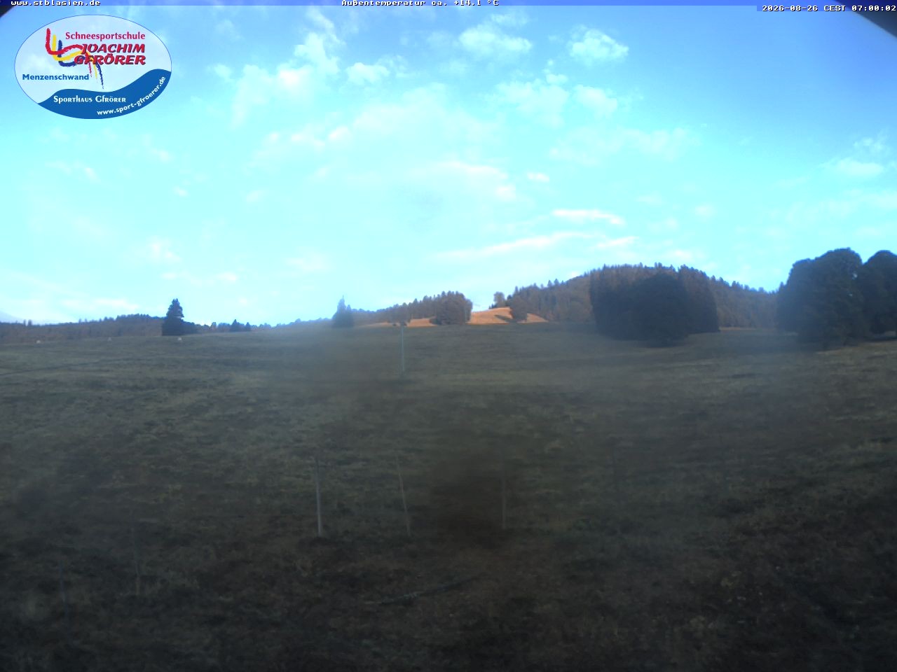 Archived image Webcam Ski lift Schwinbach