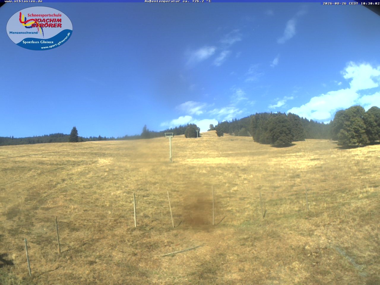 Archived image Webcam Ski lift Schwinbach