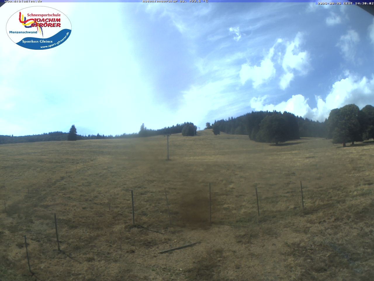 Archived image Webcam Ski lift Schwinbach