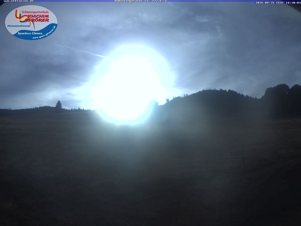 Archived image Webcam Ski lift Schwinbach