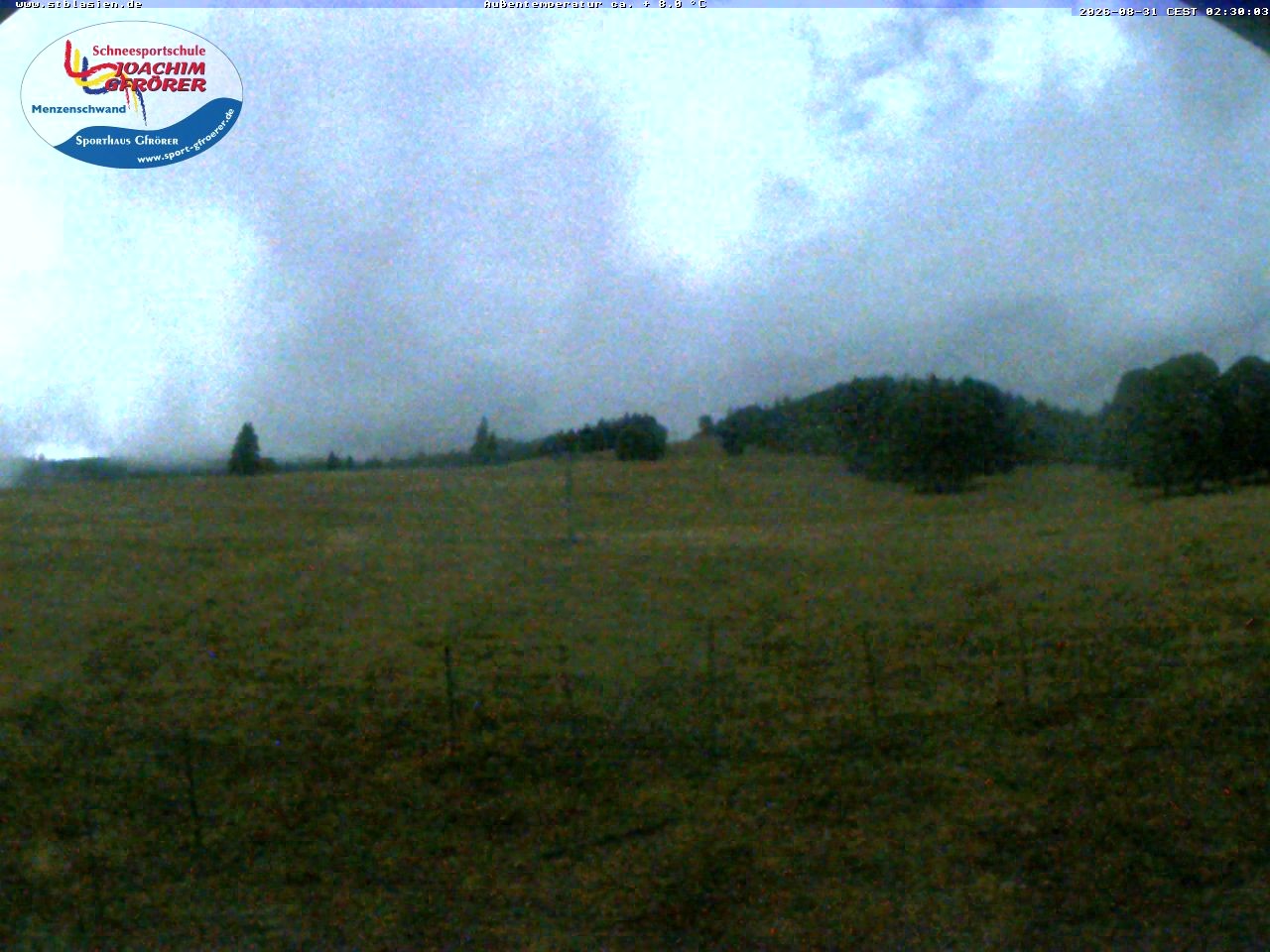 Archived image Webcam Ski lift Schwinbach