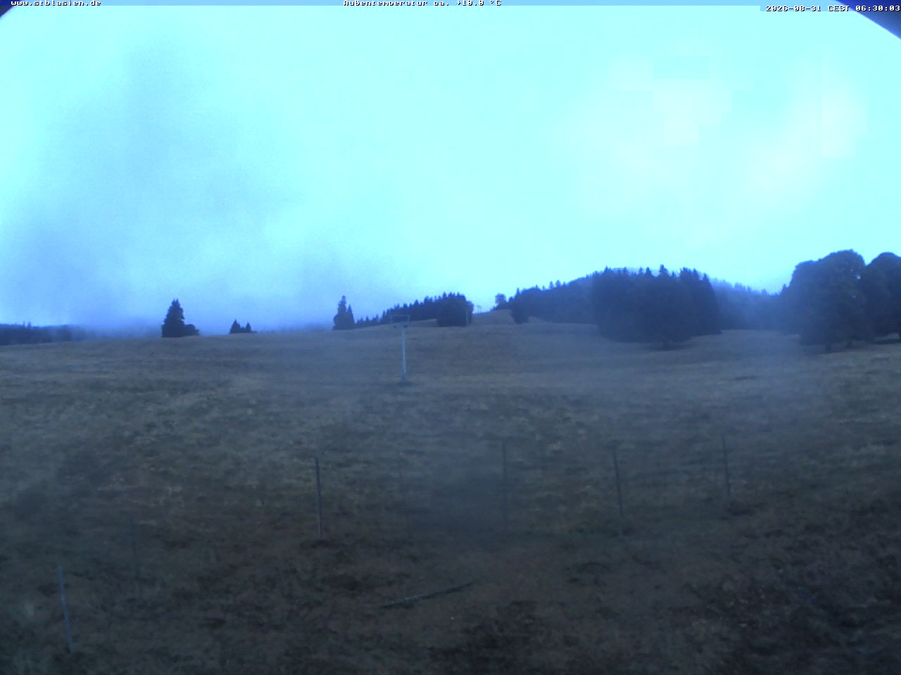 Archived image Webcam Ski lift Schwinbach