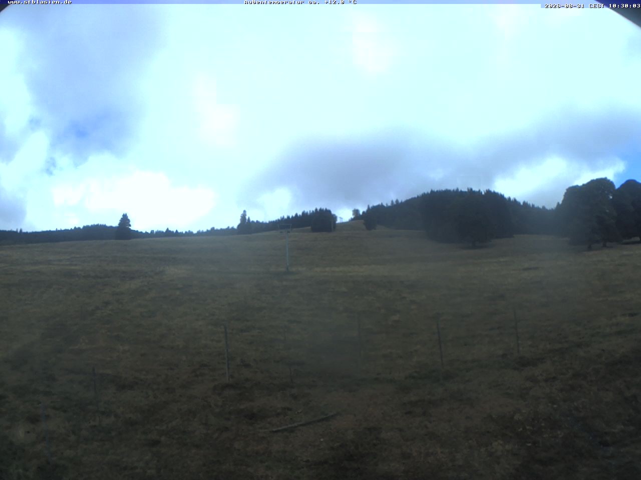Archived image Webcam Ski lift Schwinbach