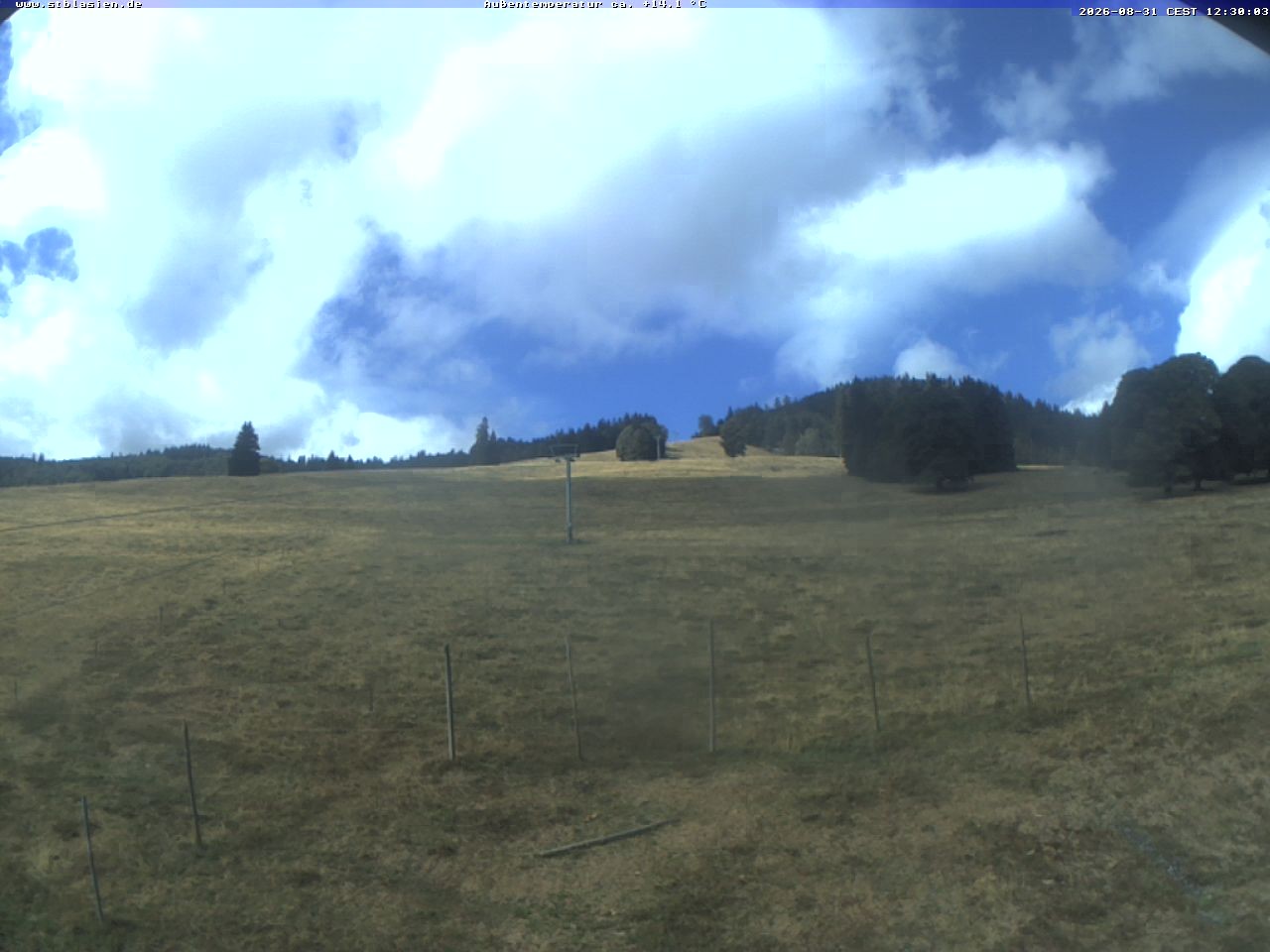 Archived image Webcam Ski lift Schwinbach
