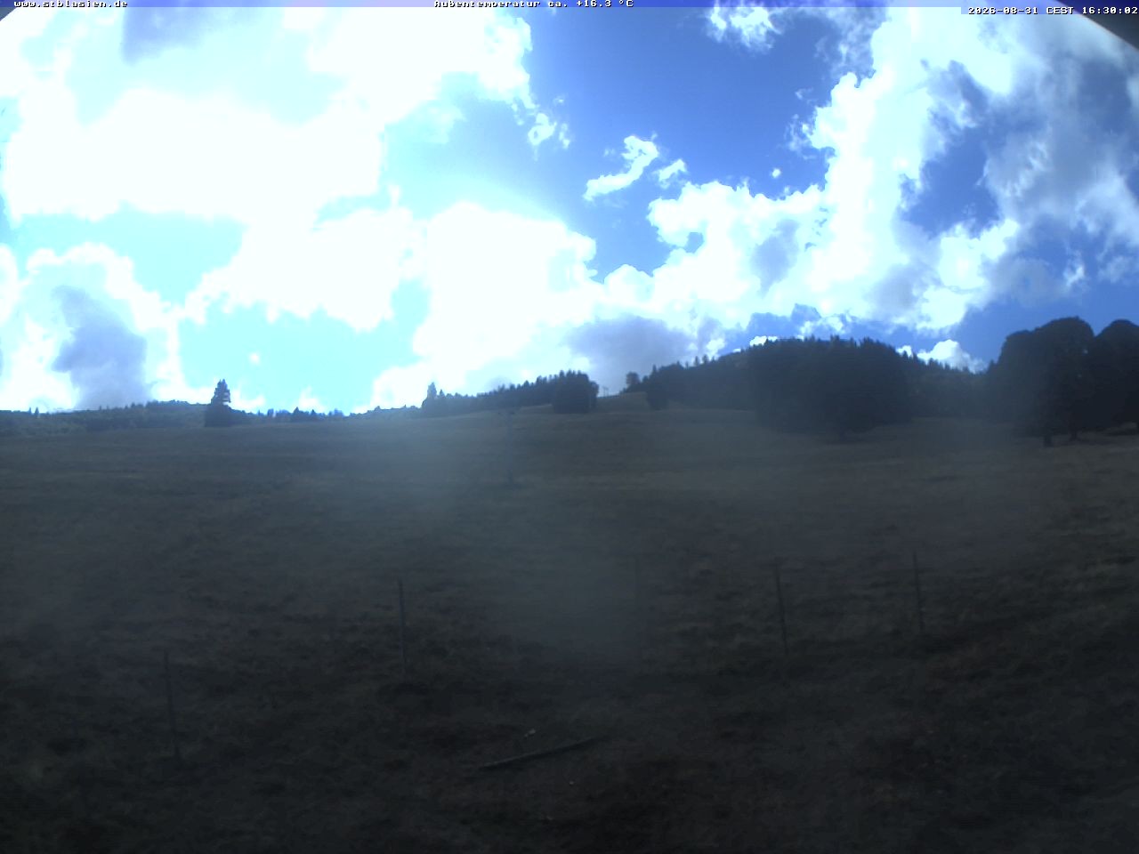 Archived image Webcam Ski lift Schwinbach