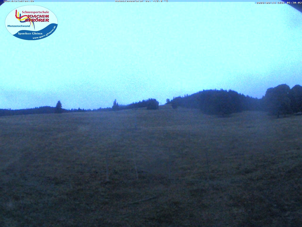 Archived image Webcam Ski lift Schwinbach