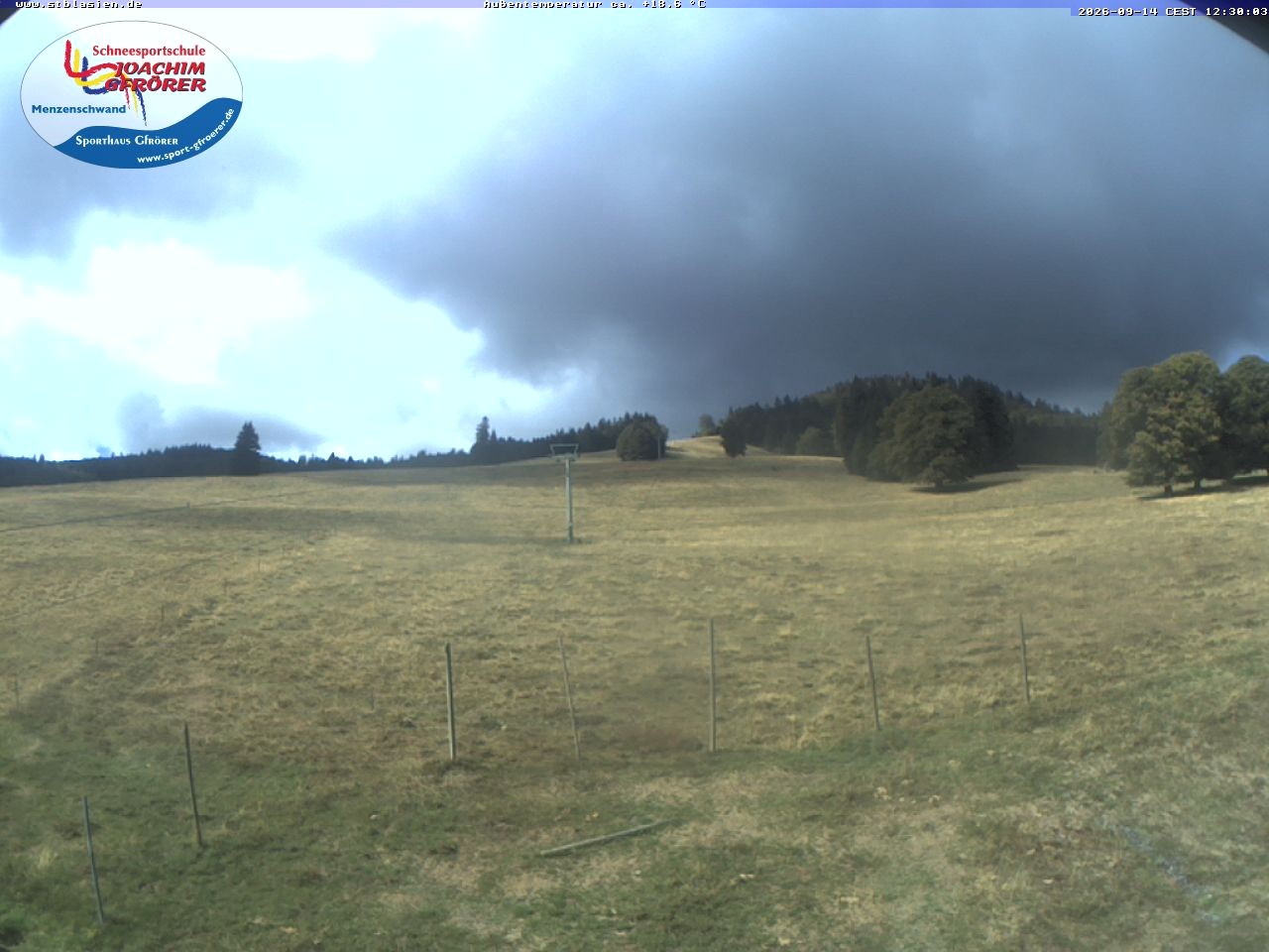 Archived image Webcam Ski lift Schwinbach