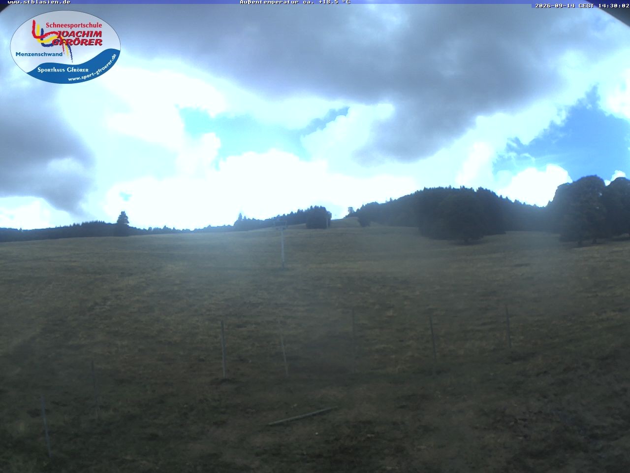 Archived image Webcam Ski lift Schwinbach