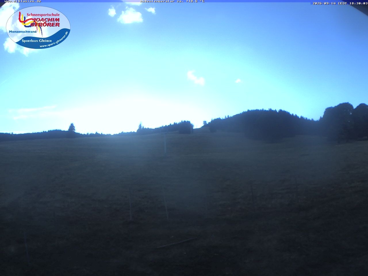 Archived image Webcam Ski lift Schwinbach