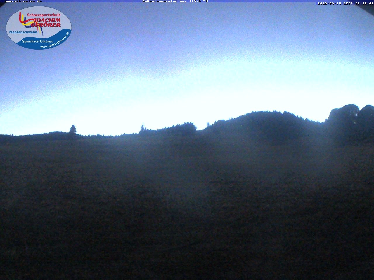 Archived image Webcam Ski lift Schwinbach