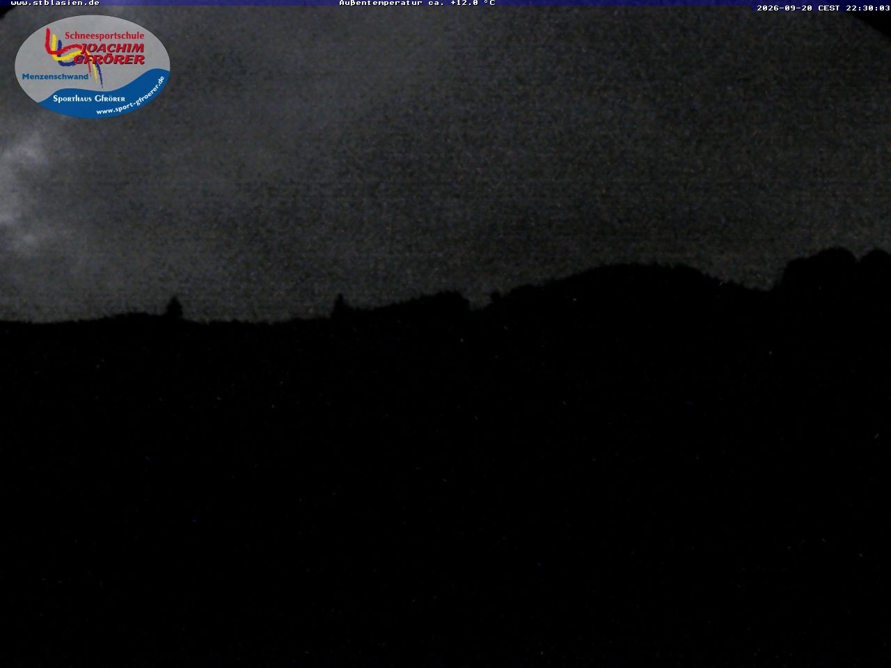 Archived image Webcam Ski lift Schwinbach