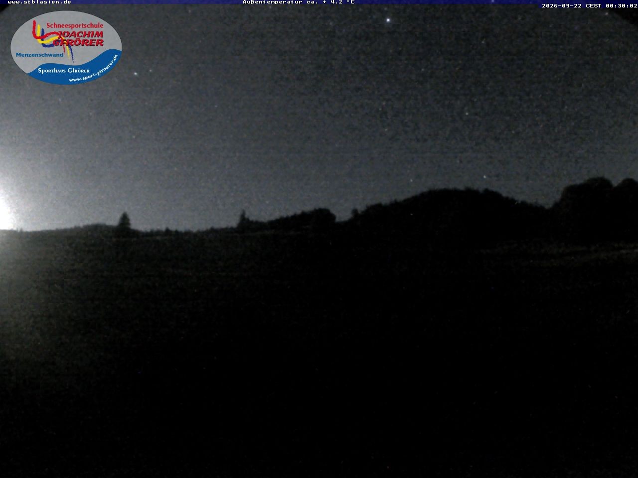 Archived image Webcam Ski lift Schwinbach