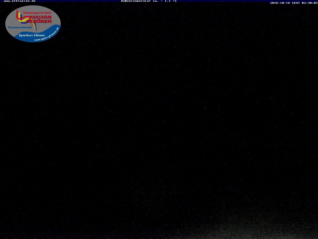 Archived image Webcam Ski lift Schwinbach