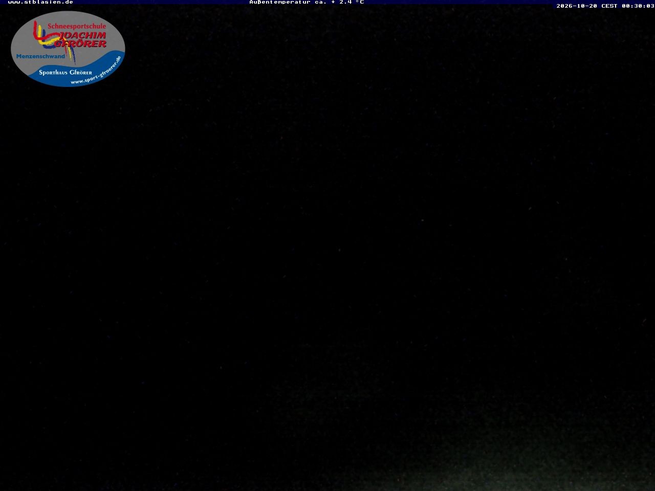 Archived image Webcam Ski lift Schwinbach