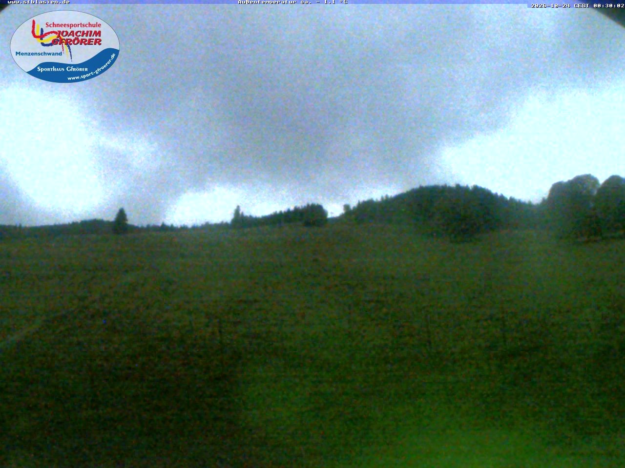 Archived image Webcam Ski lift Schwinbach