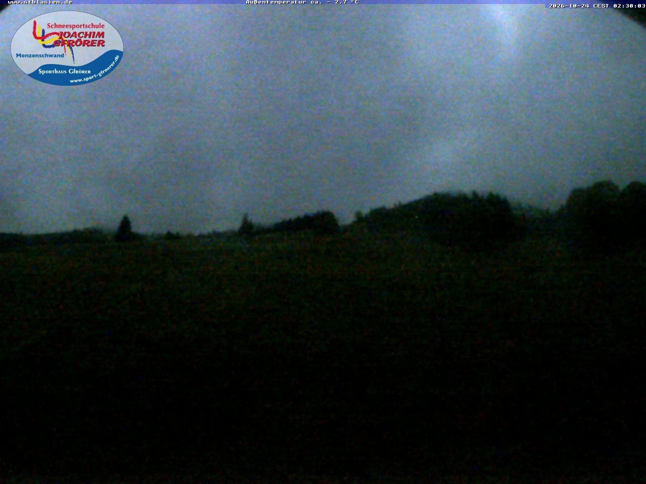 Archived image Webcam Ski lift Schwinbach