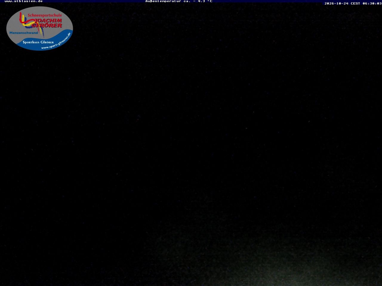 Archived image Webcam Ski lift Schwinbach