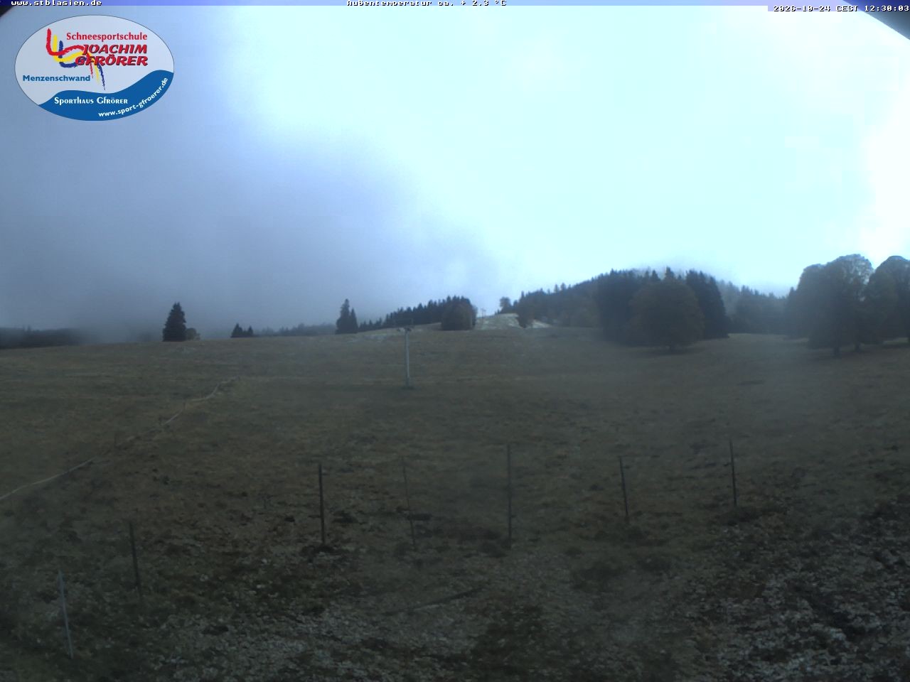 Archived image Webcam Ski lift Schwinbach