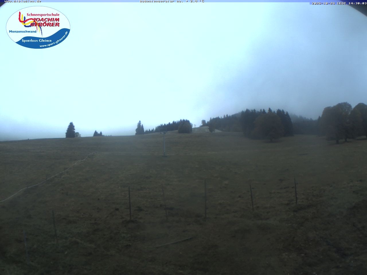 Archived image Webcam Ski lift Schwinbach