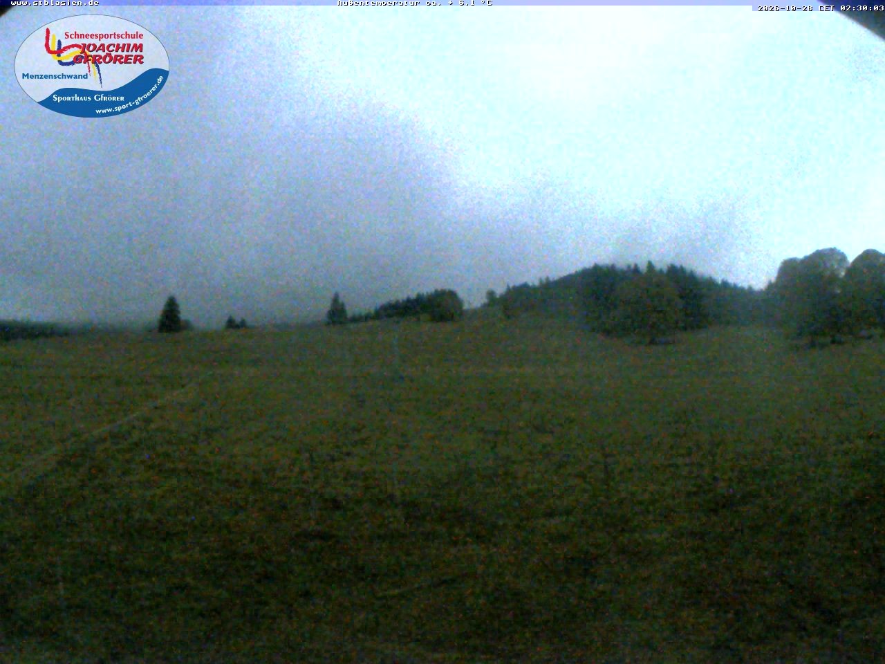 Archived image Webcam Ski lift Schwinbach