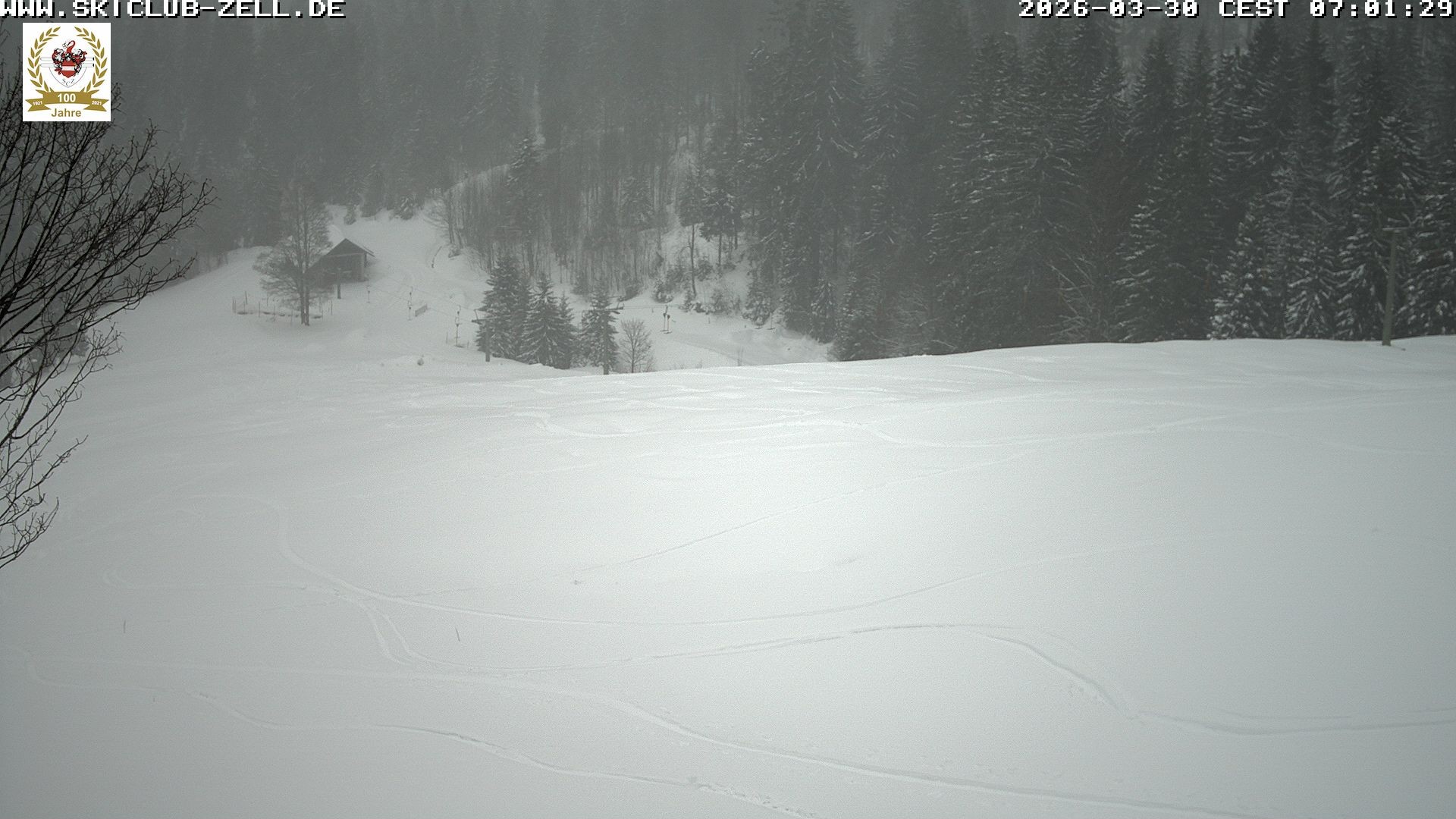 Archived image Webcam St Blasien Menzenschwand Zeller ski lodge
