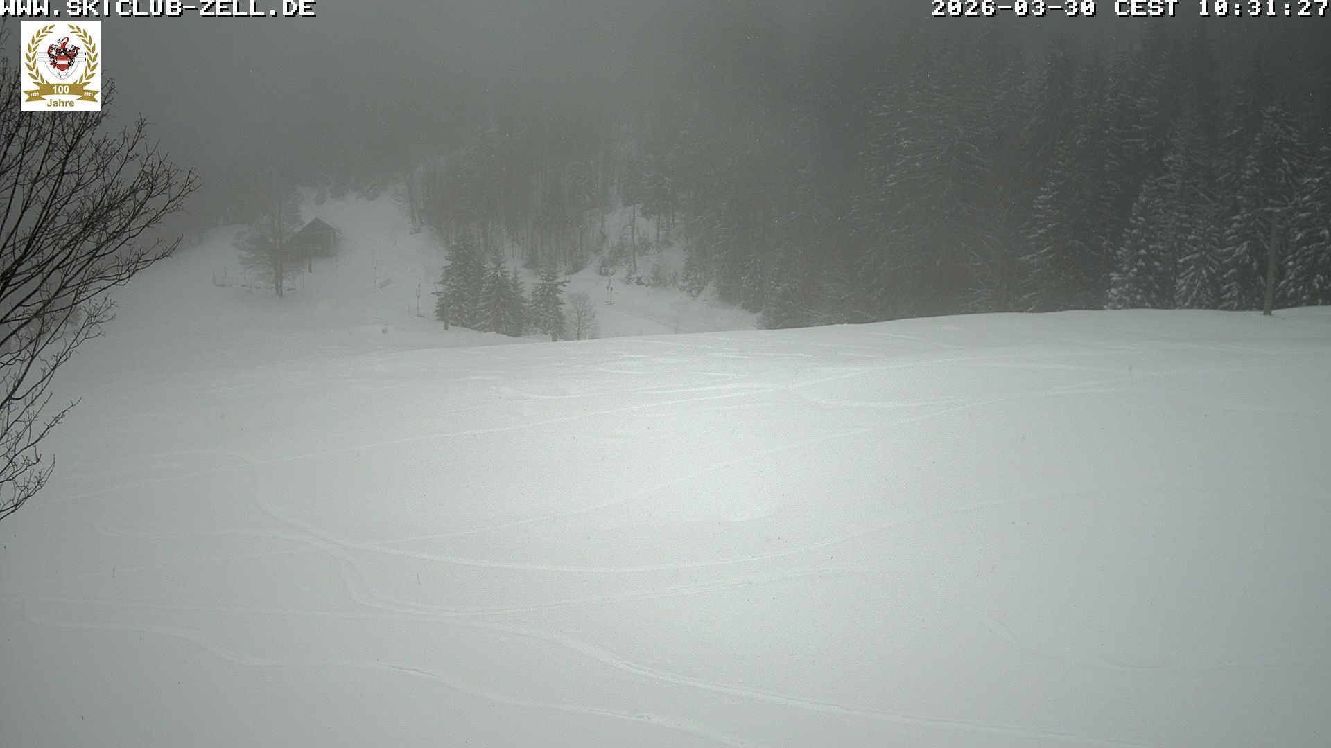 Archived image Webcam St Blasien Menzenschwand Zeller ski lodge