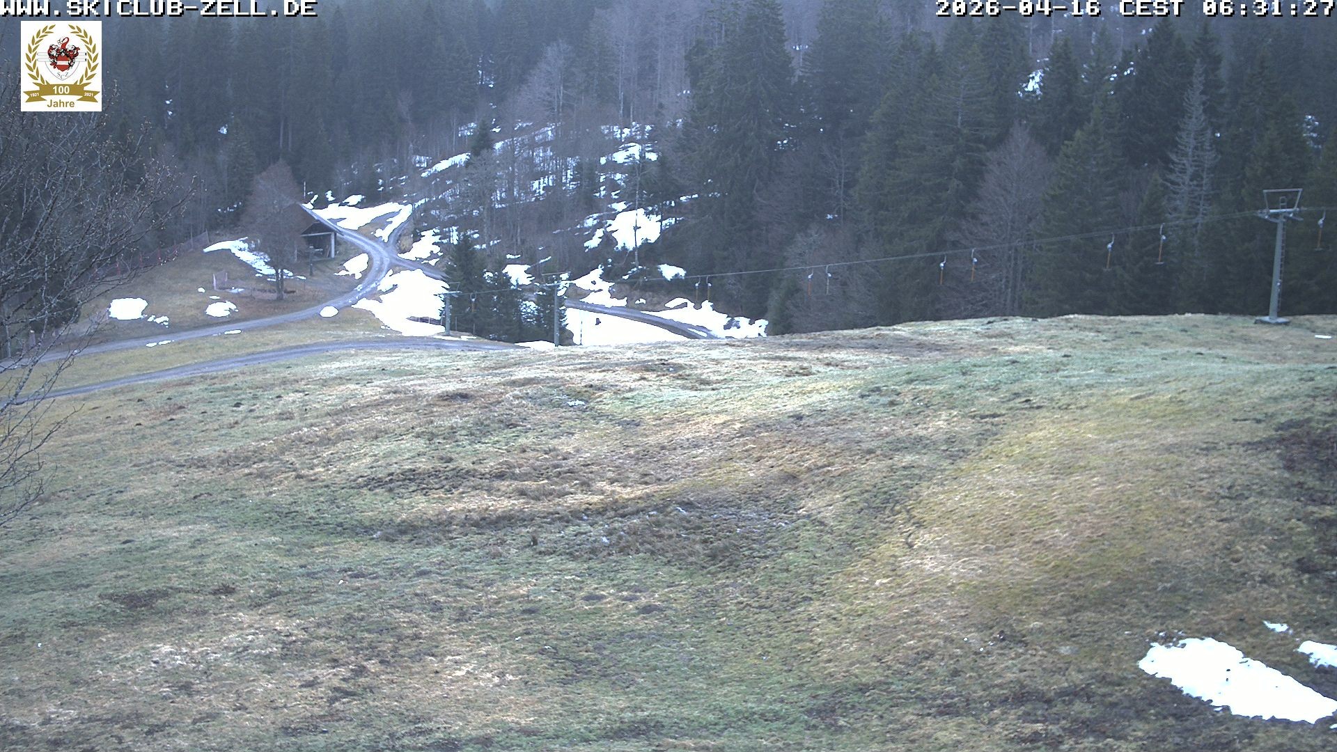 Archiv Foto Webcam St Blasien Menzenschwand Zeller Skihütte