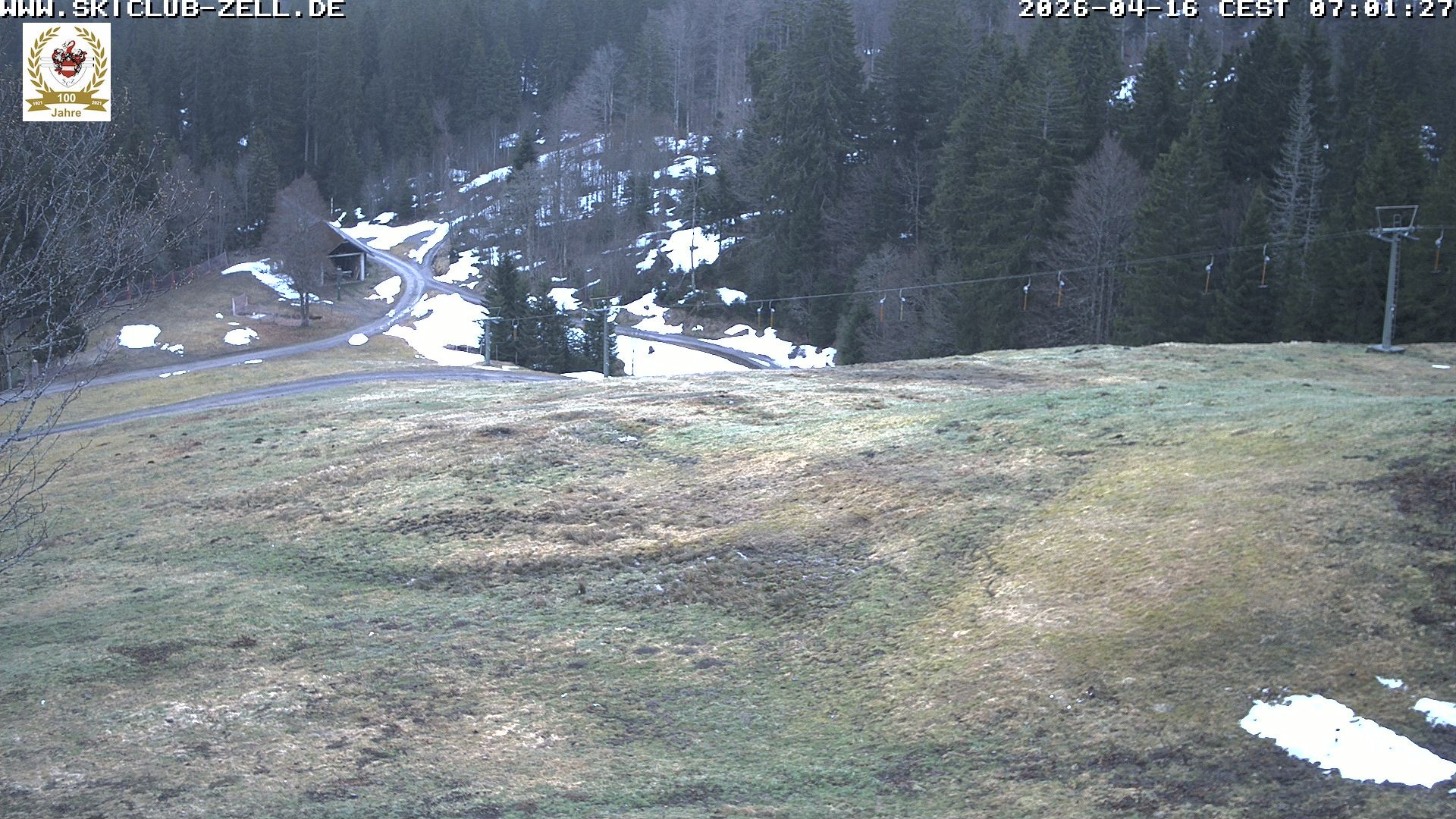 Archiv Foto Webcam St Blasien Menzenschwand Zeller Skihütte