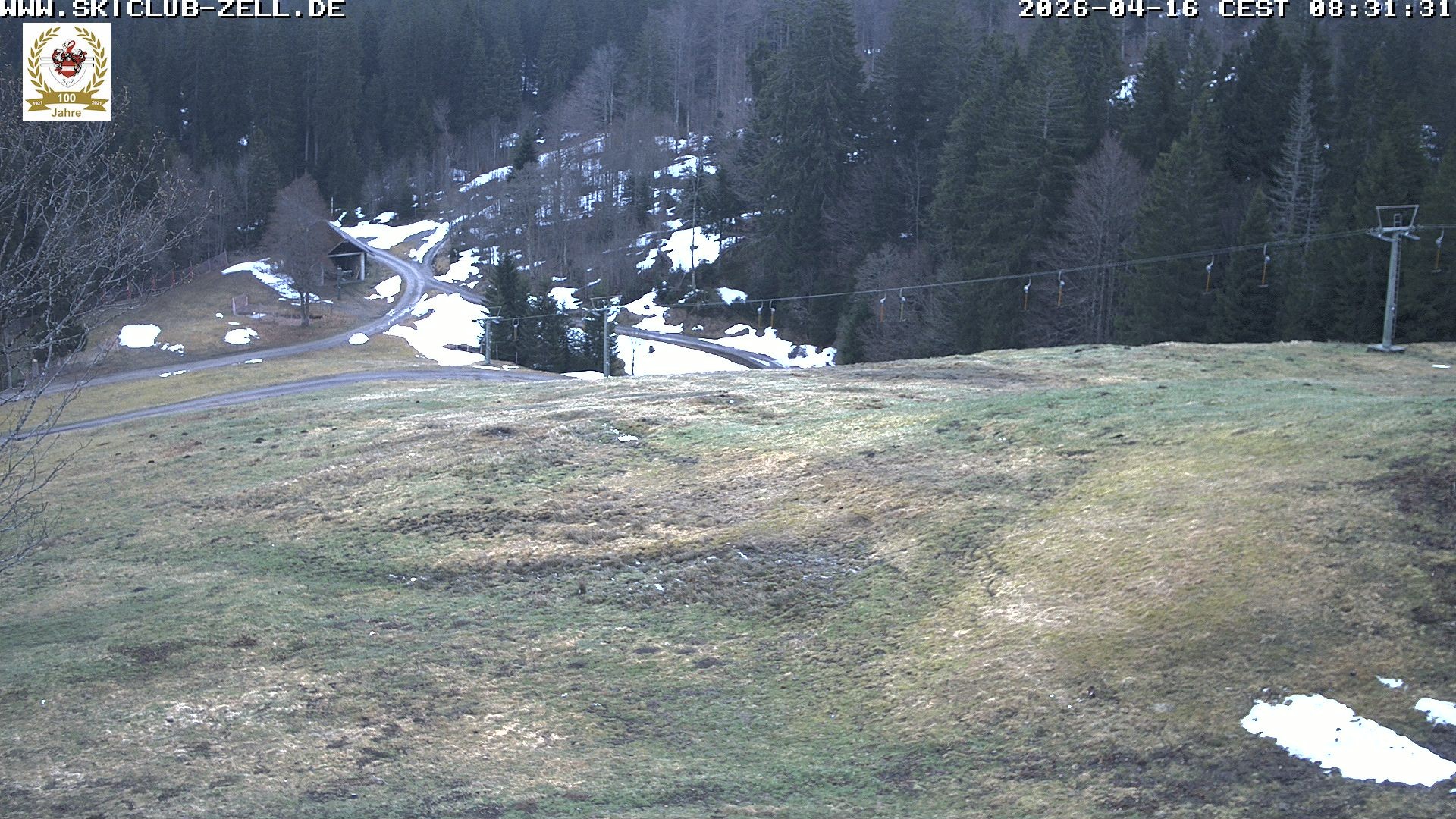Archiv Foto Webcam St Blasien Menzenschwand Zeller Skihütte