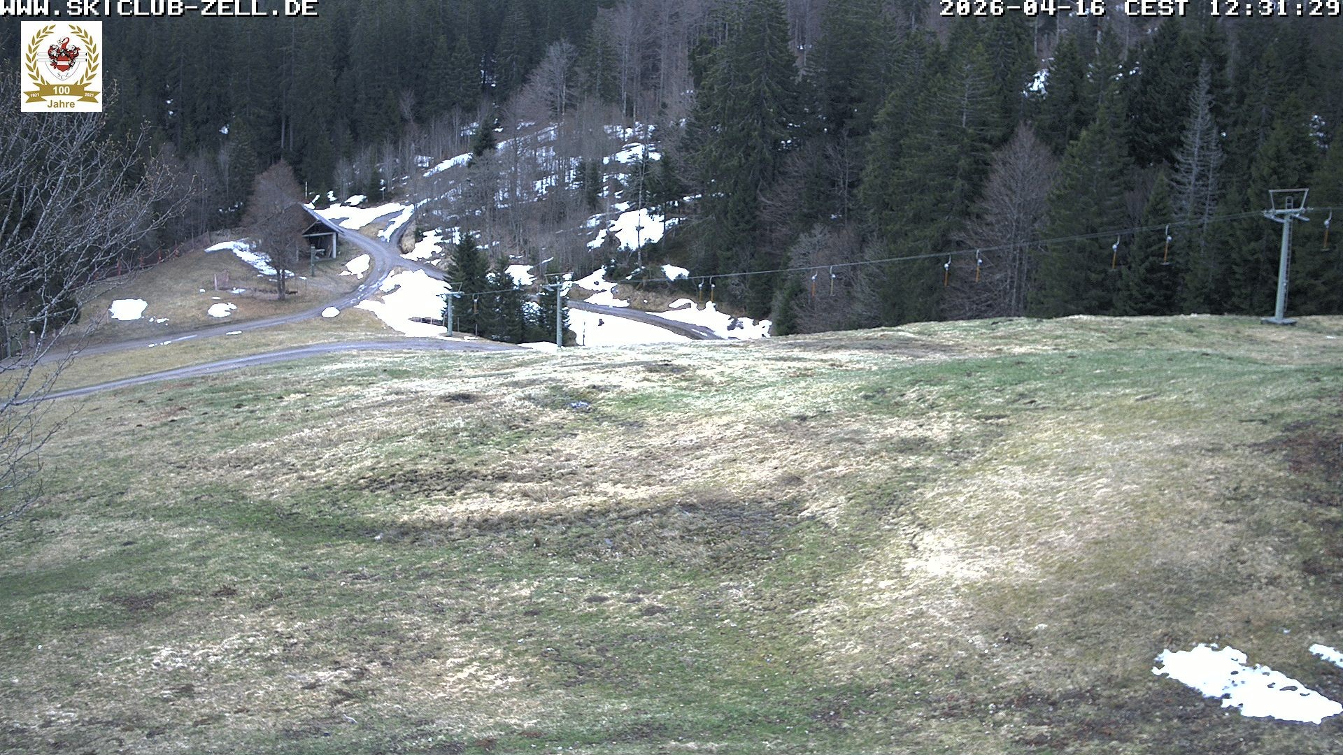 Archiv Foto Webcam St Blasien Menzenschwand Zeller Skihütte
