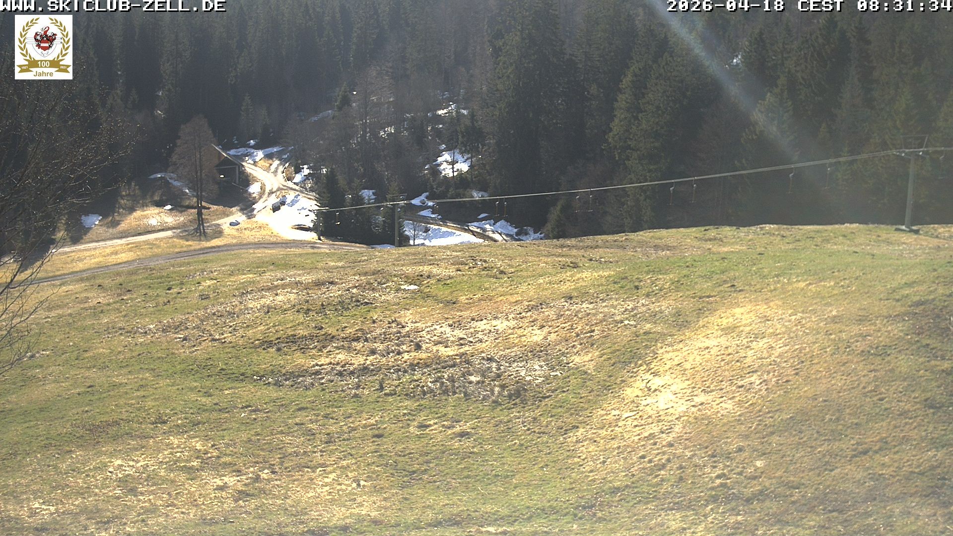 Archiv Foto Webcam St Blasien Menzenschwand Zeller Skihütte