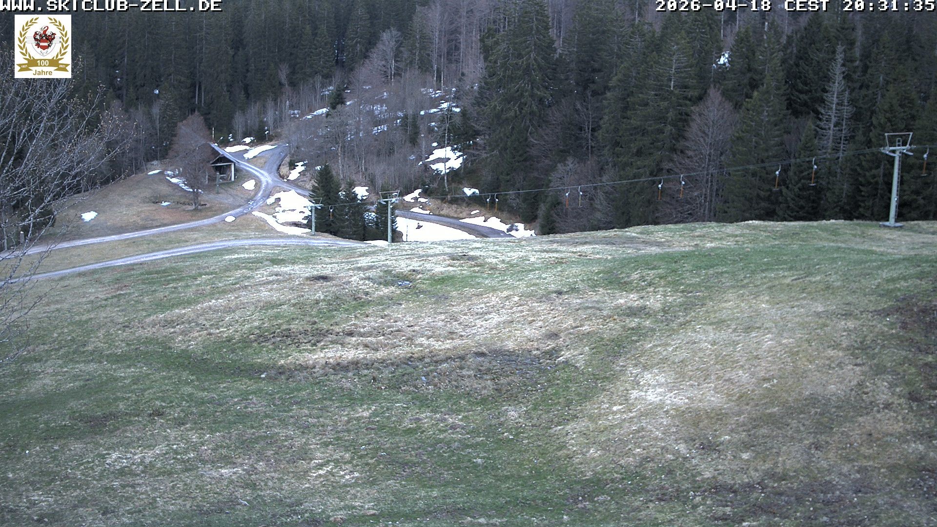 Archiv Foto Webcam St Blasien Menzenschwand Zeller Skihütte