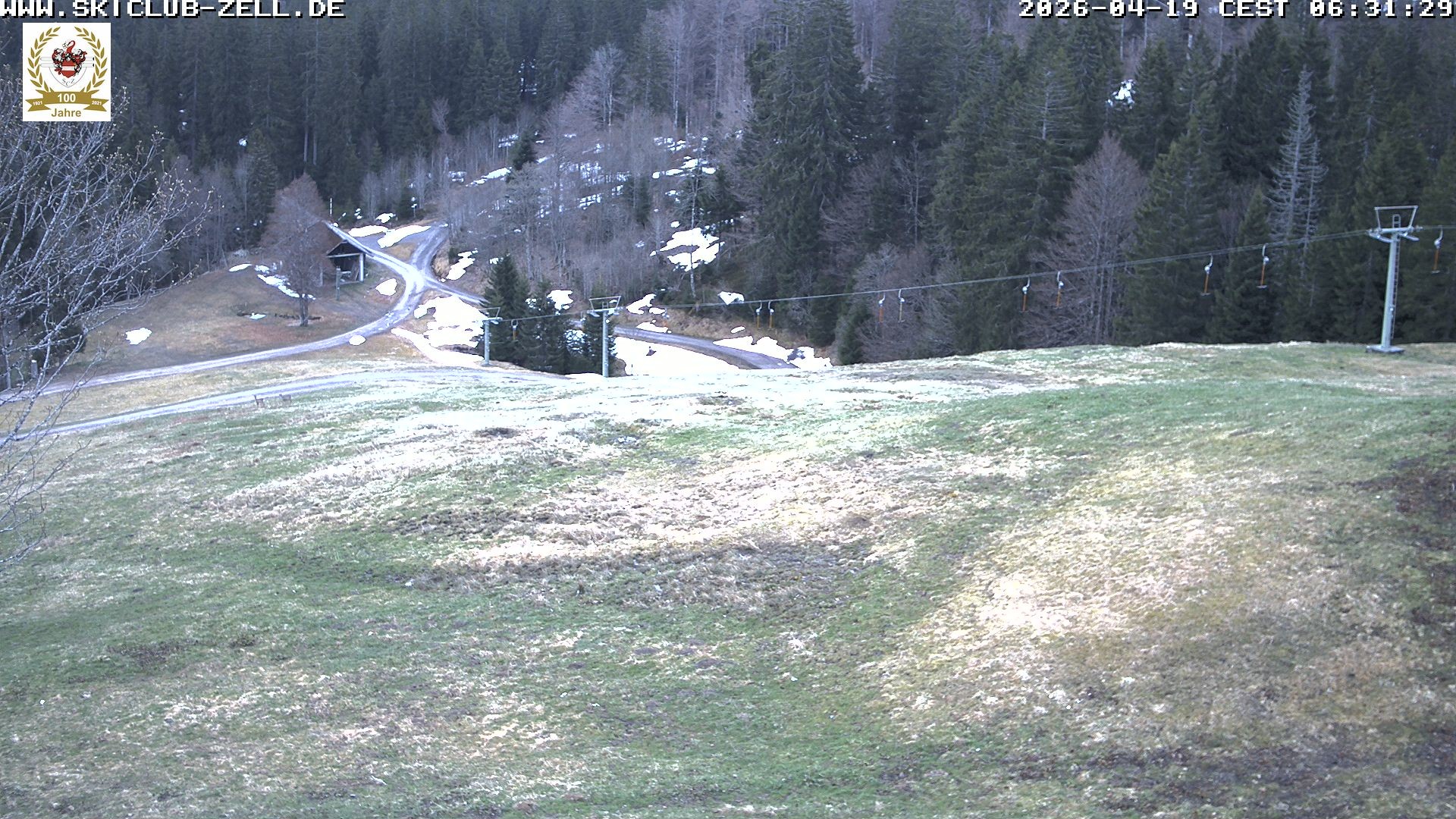 Archiv Foto Webcam St Blasien Menzenschwand Zeller Skihütte