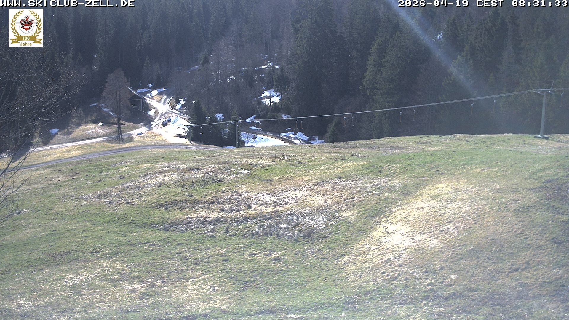 Archiv Foto Webcam St Blasien Menzenschwand Zeller Skihütte